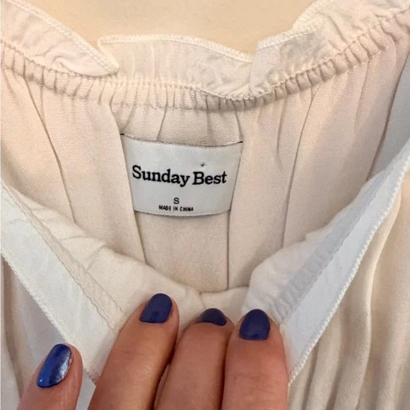 Aritzia SUNDAY BEST Kimberly Dress - White - Picture 6 of 9